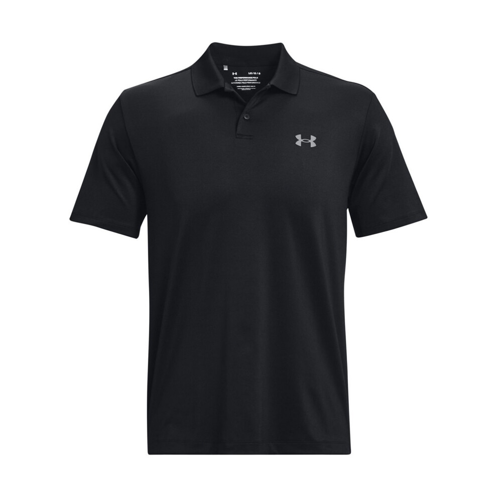 Under Armour (Xxl, ) Mens Polo Shirt Black