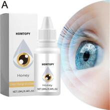 (10ml, brown) Relieve Eye Fatigue Dryness Moisturizing Color Eye Drops Blurred Vision Eye Drops