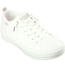 (7 UK, Off White) Skechers Womens/Ladies Bobs Copa Trainers