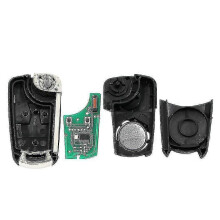 2 Buttons 433mhz Pcf7946/pcf7941 Chip Car Remote Key for Vauxhall Opel Astra H Zafira B 2005 2006 2007 2008 2009 2010