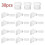 30 Pcs Magnetic Cabinet Drawer Cupboard Lock Child Proof Kit 2