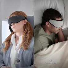 1pices Eye Mask | Masque Ergonomique 3D | s'adapte la Forme de Votre