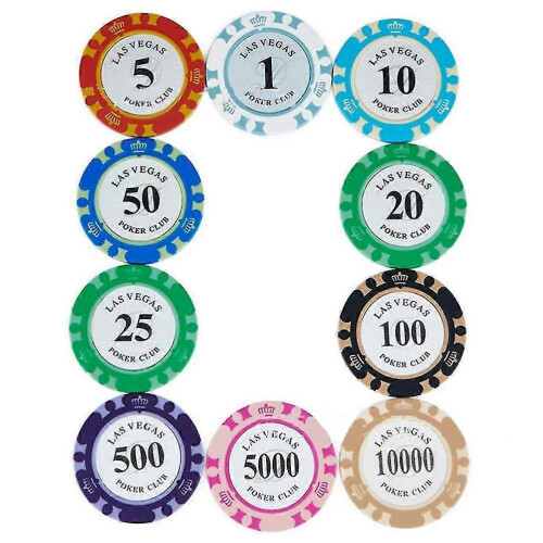 Poker Games Accessories - 100 Digital Poker Chips 2