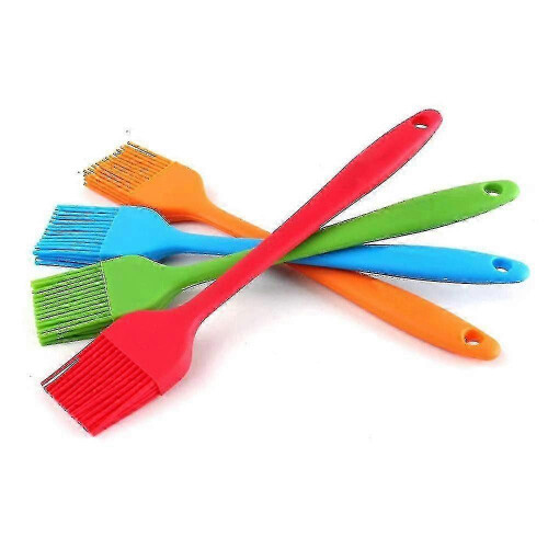 4 silicone pastry brushes, heat-proof basting BBQ sauce 1