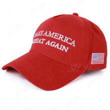 (Red, Adjustable) New Style Red Baseball Cap Solid Color Embroidered Sunshade Sun Protection Cap Breathable Adjustable