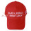 (Red, Adjustable) New Style Red Baseball Cap Solid Color Embroidered Sunshade Sun Protection Cap Breathable Adjustable 6