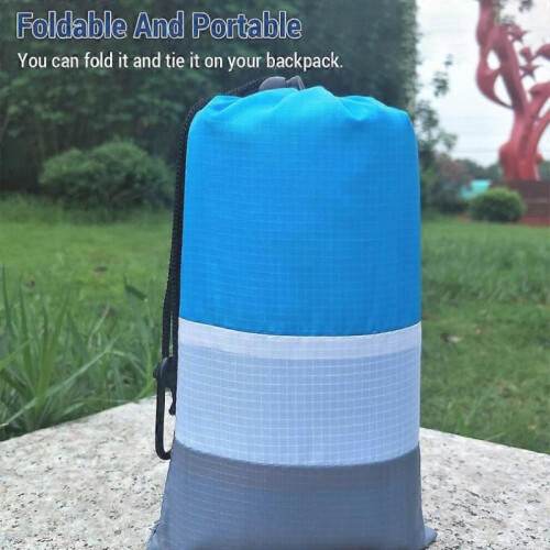 Outdoor Mat Camping Waterproof Sand Proof Beach Blanket Portable Foldable Polyester Picnic Mat 140cm/210cm 4 Colous 2