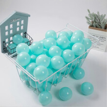 (Yellow) 100pcs Ball Pit Balls Thickened Odor-free High Elastic Safe Bite-resistant Entertainment Pe Material Macaron Color Pit Balls Kids Gift