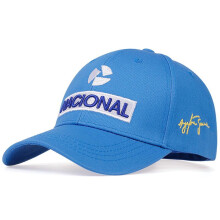 (black) New Ayrton Senna Racer Fashion Embroidery Cap Outdoor Sun Protection Team Baseball Cap