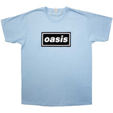 (S, Blue) Oasis Decca Logo T Shirt