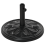 Outsunny Base de Sombrilla Negro Ø48 x 34 cm 1