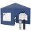 Outsunny Carpa Plegable Azul 295 x 295 x 258 cm 1