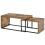 Homcom Set 2 Mesas Centro Marrón 90 x 48 x 42 cm 1