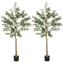 Olivos Artificiale Verde 15 x 15 x 150 cm