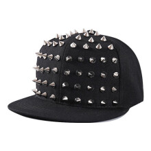 (Adjustable, black 2) Street Style Rivet Baseball Cap for Men Women Sun Protection Hat Adjustable Spring Summer Outdoor Sports Cap