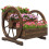 Outsunny Jardinera Marrón 61 x 62 x 57 cm 1