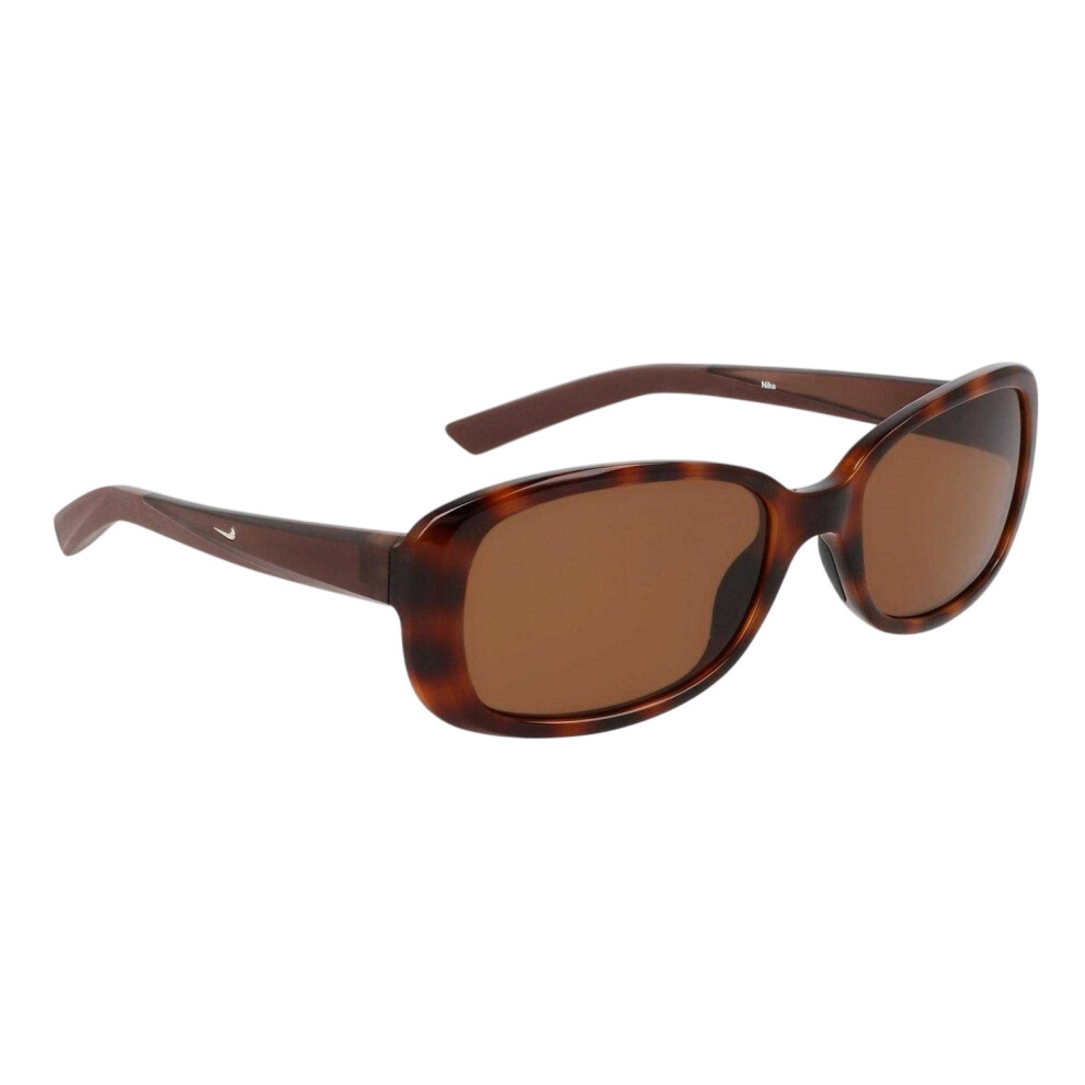 Nike Unisex Adult Breeze Plastic Oval Sunglasses Brown