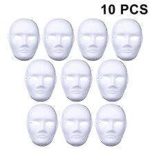 10 Plastic Craft Masks for Painting & DIY Projects