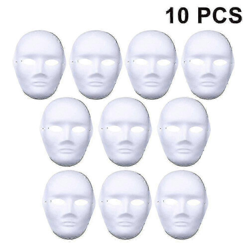 10 Plastic Craft Masks for Painting & DIY Projects
