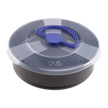 Springform Cake Tin, Round Springform Cake Tin, Non-Stick Cake Tin, Springform Pan with Lid and Removable Base