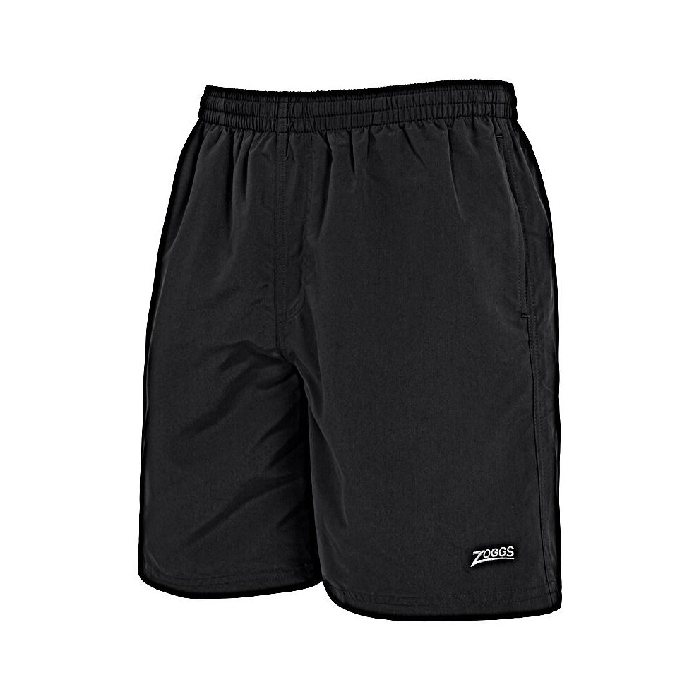 Zoggs (S, Black) Mens Penrith Swim Shorts