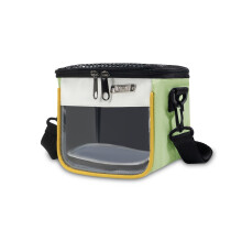 (Green) New Breathable Single Shoulder Carrier Portable Travel Handbag Hamster Squirrel Hedgehog Gecko Small Animals Outdoor Out Use