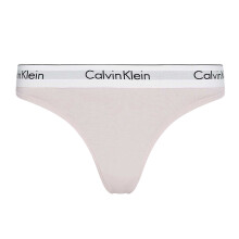 (10 UK, Pink) Calvin Klein Womens/Ladies Logo Cotton Blend Thong