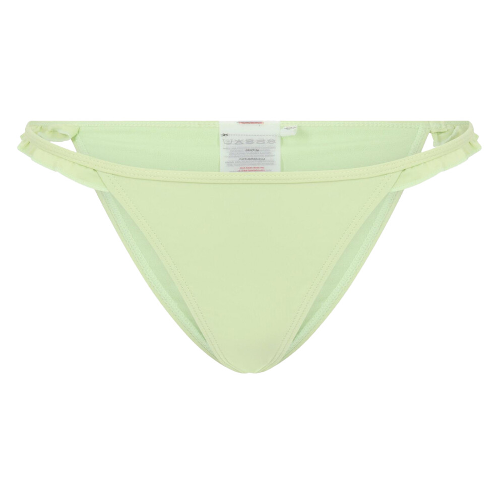 Brave Soul (12 Uk, Mint Green) Womens/Ladies Frilled Bikini Bottoms