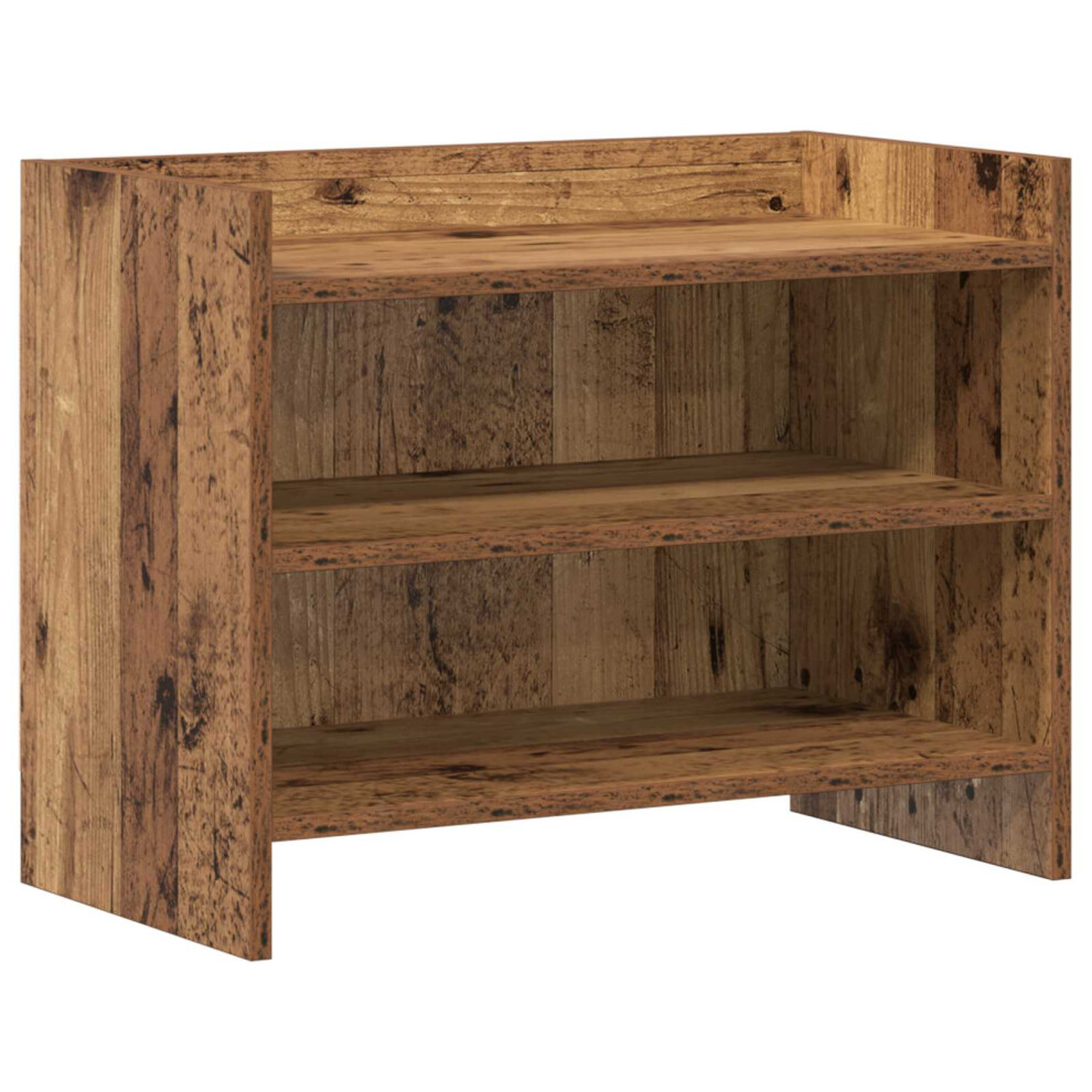 Vidaxl Tv Cabinet 60 X 33 X 47 Cm Old Wood Engineered Wood