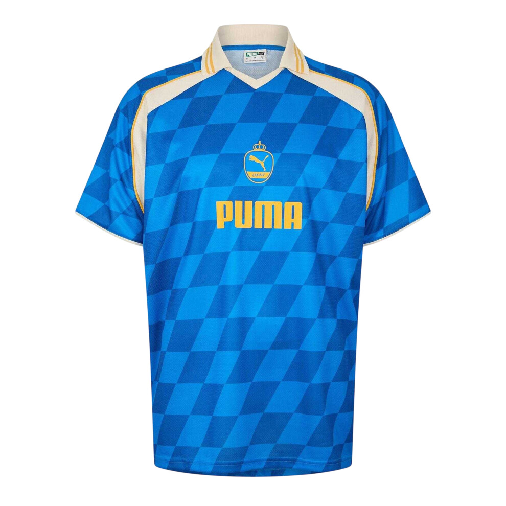 Puma (M, Hyper Blue) Mens Checkerboard Performance T-Shirt