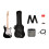 Fender Squier by Fender Sonic Stratocaster Beginner Electric Guitar Pack, Black 1
