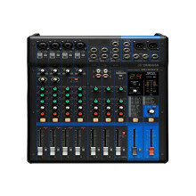 Yamaha MG10XUF Mixing Console - Compact Mixer with 10 Input Channels, SPX Digital Effects, USB Audio Functions and D-PRE Mic Preamps (Fader Version),