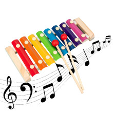 Musical Instruments for Kids, Baby Xylophone with Two Mallets, Wooden Musical In
