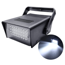 Strobe Lights for Parties, 32 Stage White Strobe Light Party Super Bright Speed Control Flashing, Battery Strobe Light for Disco, Wedding, Christmas.