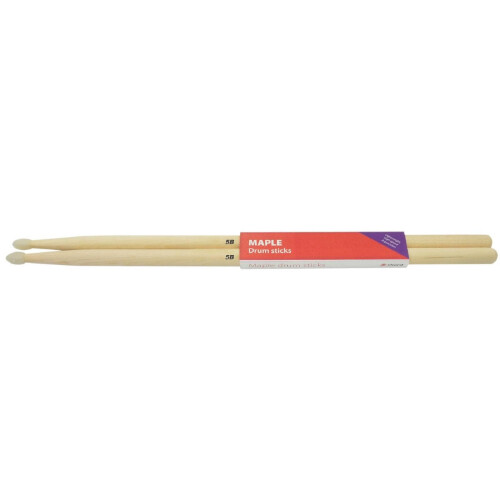 Chord Chord | Maple Drums Sticks Supplied in Pairs | 5B - Nylon
