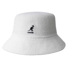 (S, White) Kangol Unisex Adult Bermuda Bucket Hat