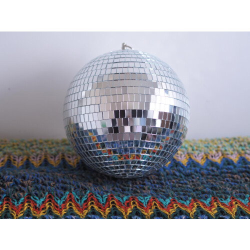 20CM Mirror Ball Party Disco Ball with Extention Chain and Hanging Hook 2