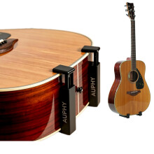 AUPHY SGS22 Acoustic Guitar Stand Clip-On for Daily Practice,Seamless Play-to-Rest Switching,Quick Pick Up & Put Down,Portable Mini Stand/Holder for