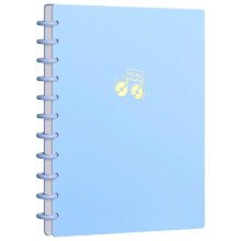 DONGLI A4 Sheet Music Folder with 20 Pockets(Blue)