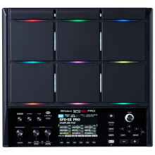Roland SPD-SX PRO Sampling Pad | The Flagship Sampling Pad for Drummers & Other Musicians | 9 Playing Surfaces, 8 External Trigger Inputs, Color Disp