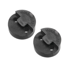 sourcing map 6 Pack 4/4 Violin Mute Violin Practice Mute Violin Silence Rubber Violin Mute Practice Mute Set, Round Style Red for Fiddle 4/4 Violin V