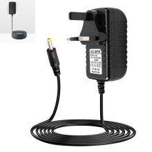 Replacement Power Cable 12V 1.25A with Safety Protection Compatible with Echo Dot 3rd/4th/5th Gen Echo Dot Kids Echo Show 5 for Home and Office Use