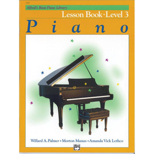Alfred's Basic Piano Library: Lesson Book 3: Level 3