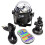 RockJam Wireless Rechargeable 6Watt LED Disco Lights with Remote Control 1