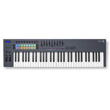 Novation FLkey 61 MIDI Keyboard Controller — Seamless FL Studio Integration with Chord Mode and Scale Mode. All the software you need for Music Prod