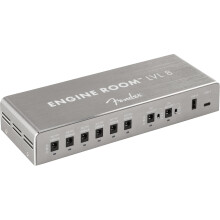 Fender Engine Room LVL8 Power Supply for Effect Pedals, 8 Isolated Outputs with USB Charging, 9V 12V 18V Pedalboard Power
