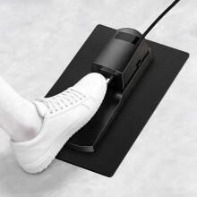 Non-Slip Piano Sustain Pedal Mat – 10" x 7.5" Premium Keyboard Sustain Foot Pedal Support Pad for Enhanced Stability, Carpet & Hardwood Floor Protec