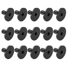 15Pcs Cymbal Sleeves, Cymbal Covers for Drum Cymbal Stand, Plastic Cymbal Sleeves Felt Hi Hat Cup Drum Cymbal Stand Replacement Accessories for Shelf