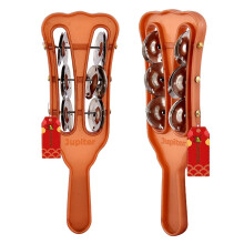 UAPAN Plastic Taal Kanjira/Kartal Musical Instrument for Kirtan, Puja-Bhajans(1 Pair)