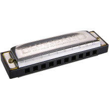 Hohner 1501BX Bluesband Key of C Harmonica,Black